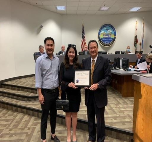 Lucas Pham and Holly Le