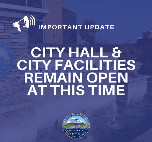 City Hall is Open
