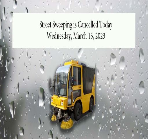Street Sweeper Cancellation Template