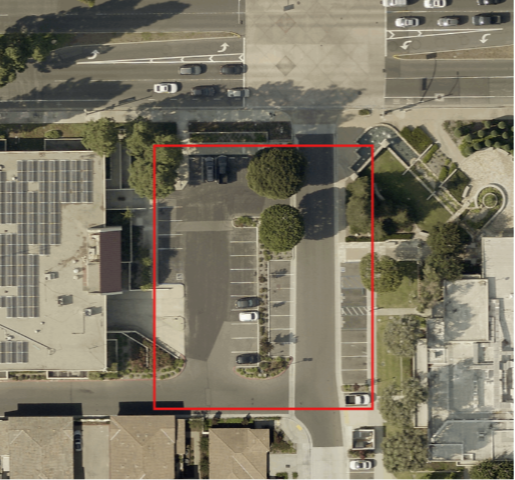 20250109 City Hall and Police Department Parking Lot Striping