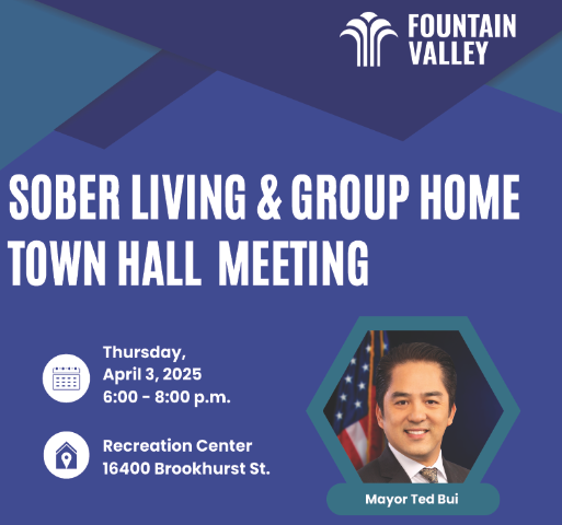 Sober Living & Group Home Town Hall Meeting