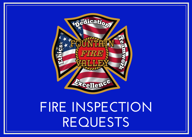 Fire Inspection Request Graphic