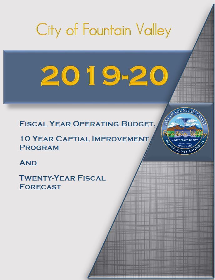 FY 19-20 Budget Cover 