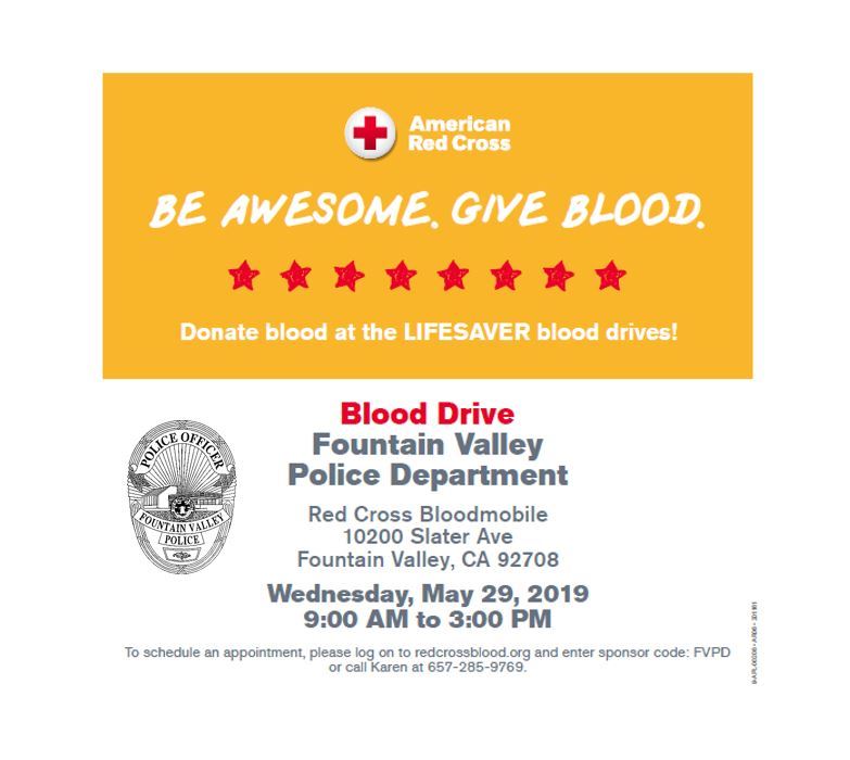 FVPD blood drive
