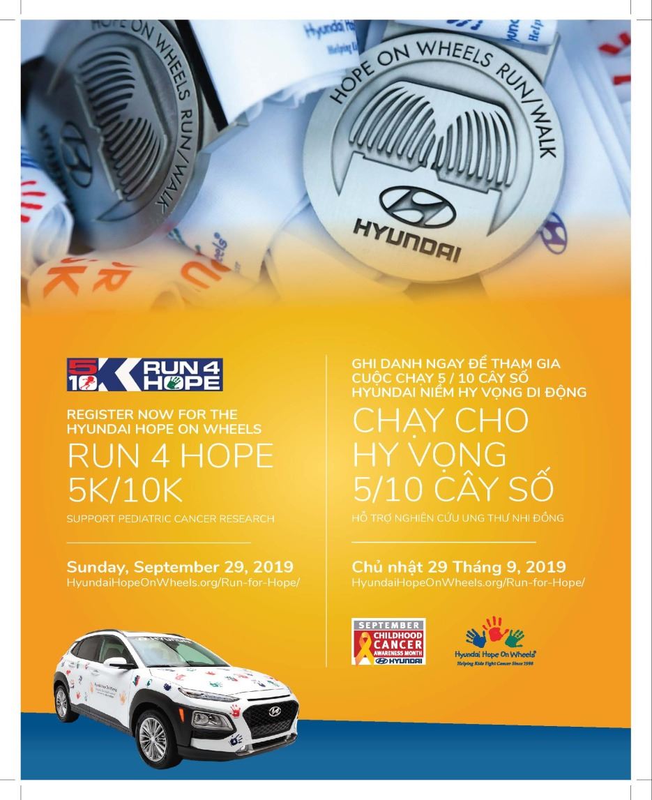 HHOW-14493 Run 4 Hope Flyer -vietnamese