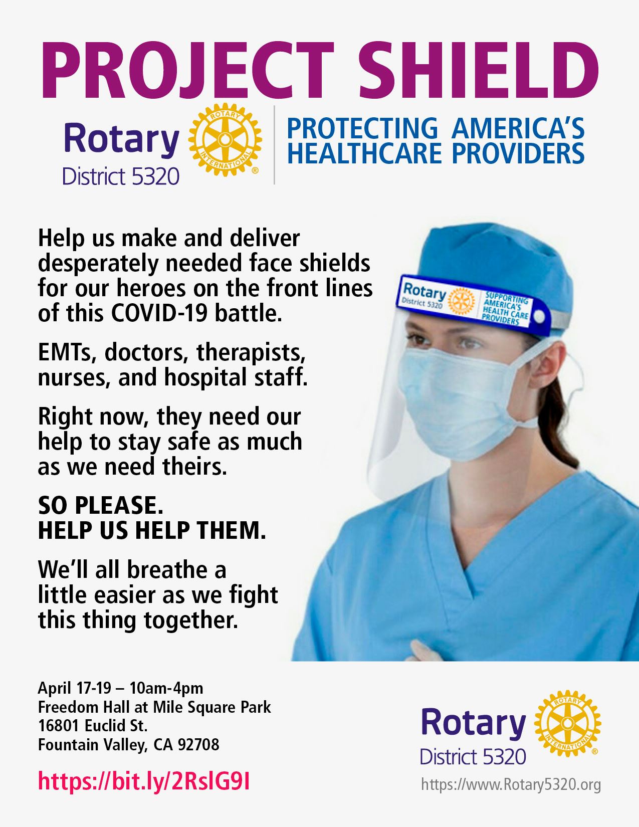 Rotary Project Shield Flyer-FV 