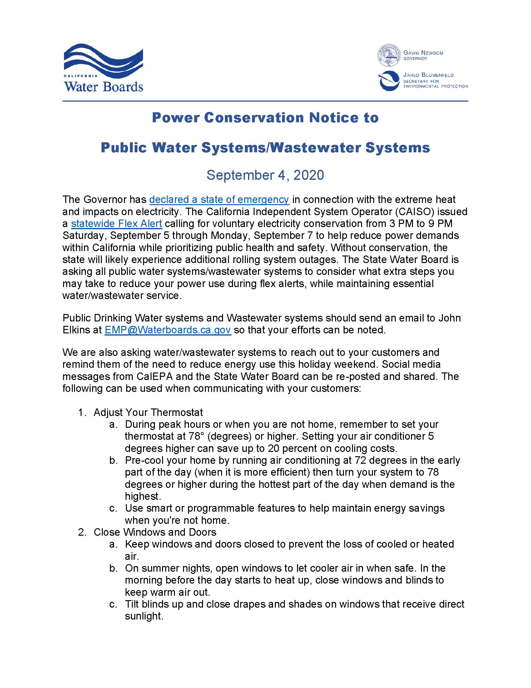 State Water Board Heat Emergency Message_Page_1