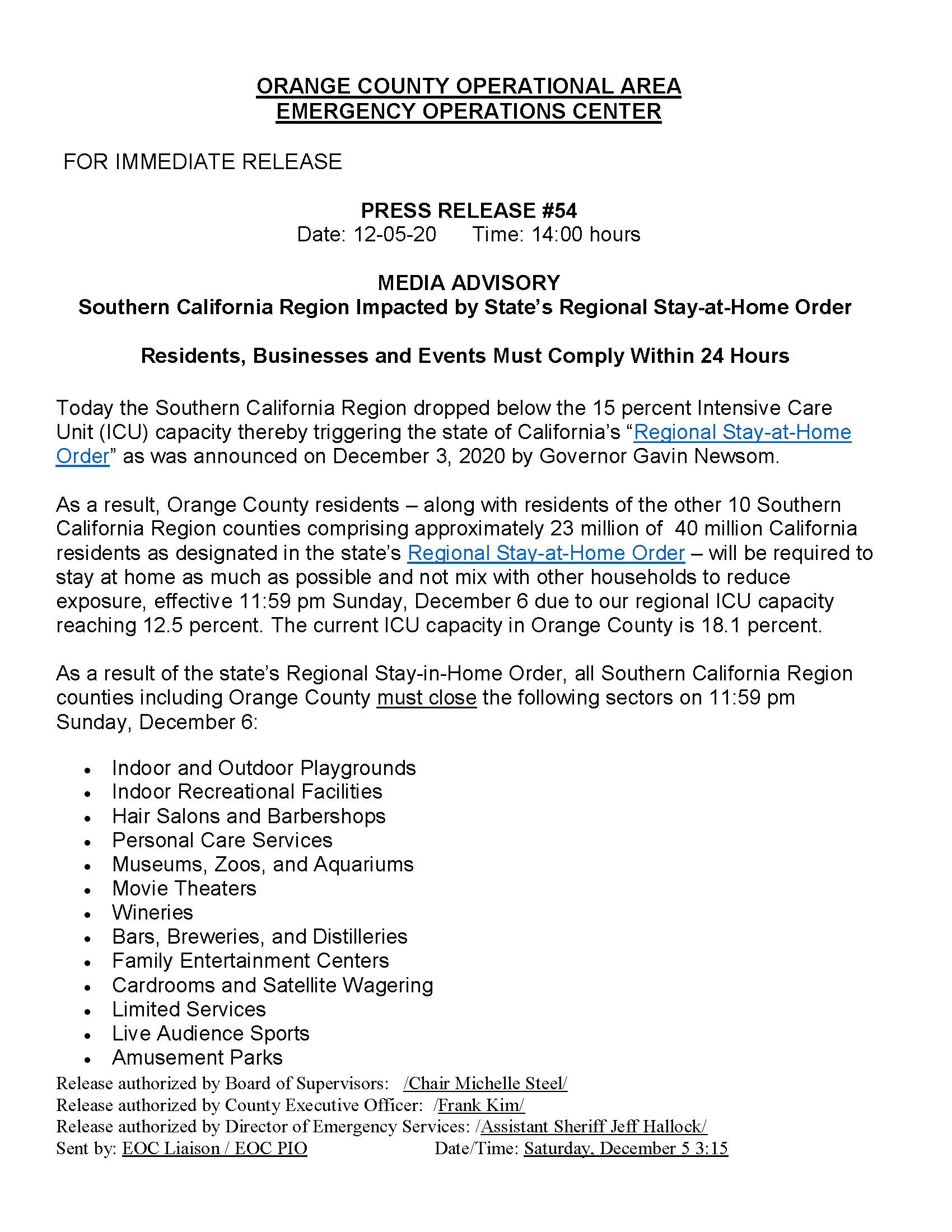 EOC Press Release 54 - Stay-at-Home Order 12-5-20_Page_1