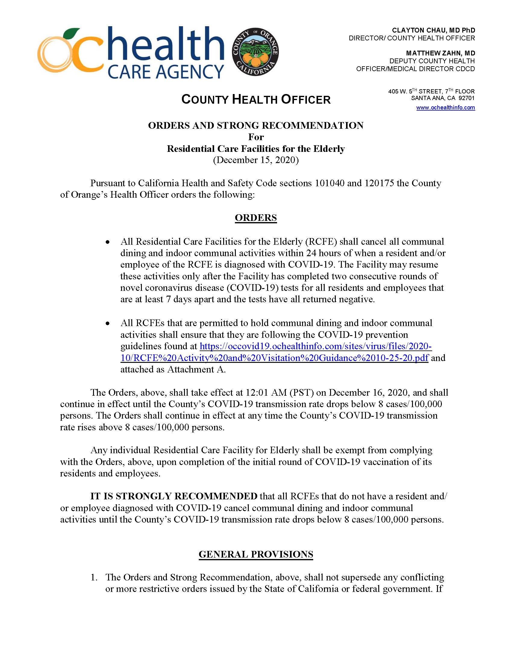 Health Officers Orders 12.15.2020 Residential Care Facilities_Page_1