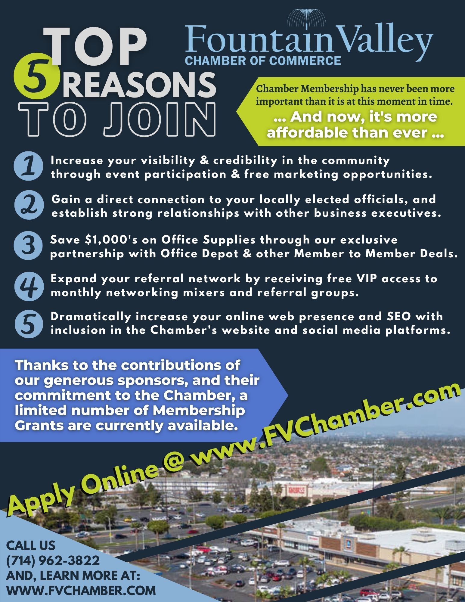 Membership Grant Flyer