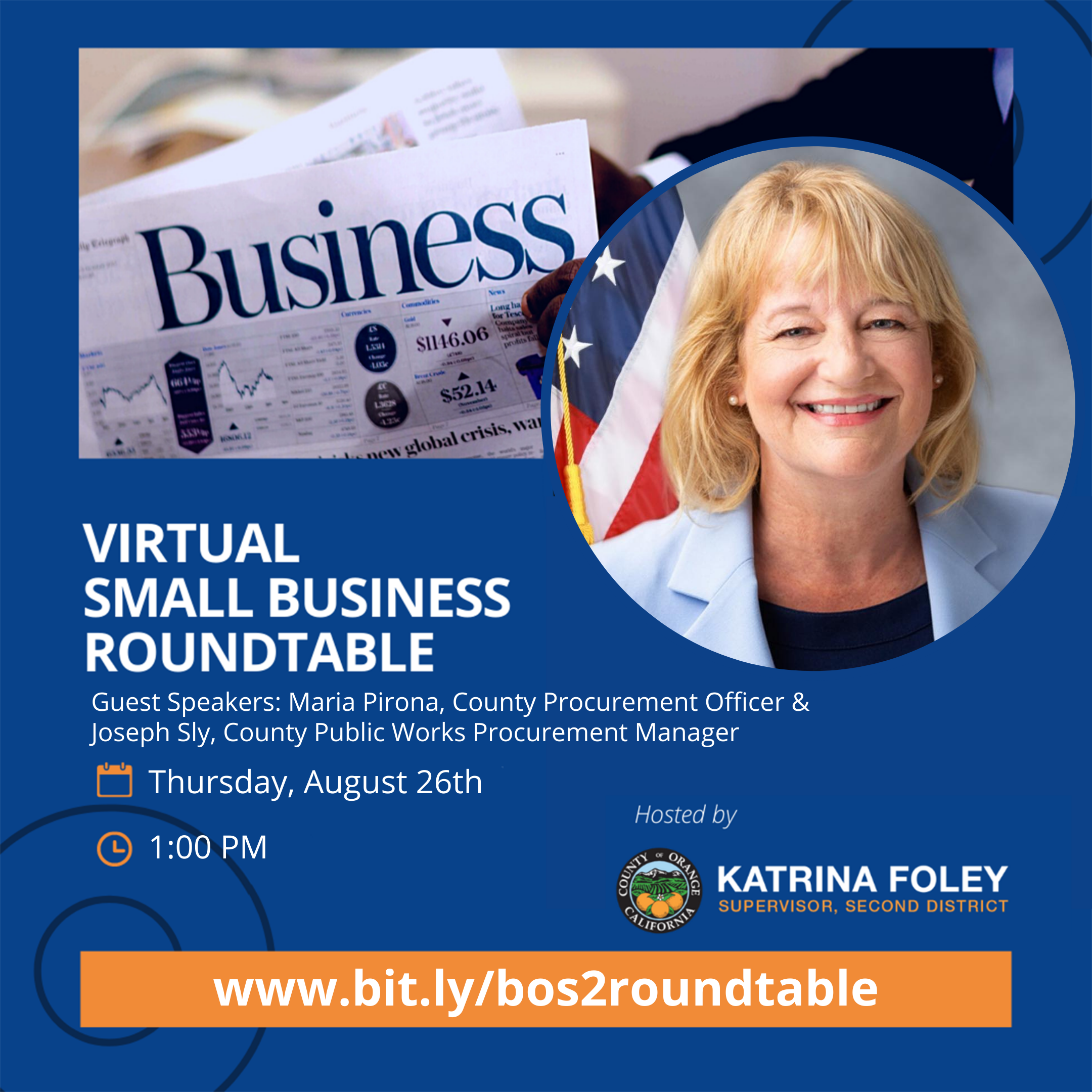 Virtual Small Business Roundtable 8-26-21