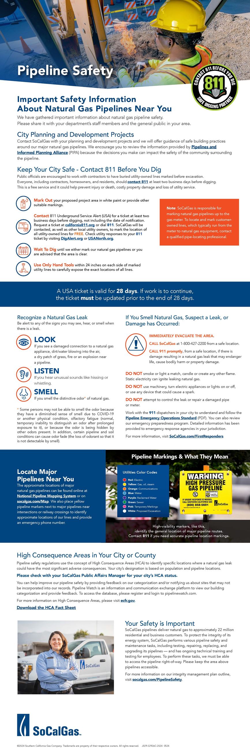 Natural Gas Pipeline Safety Info for Public Officials