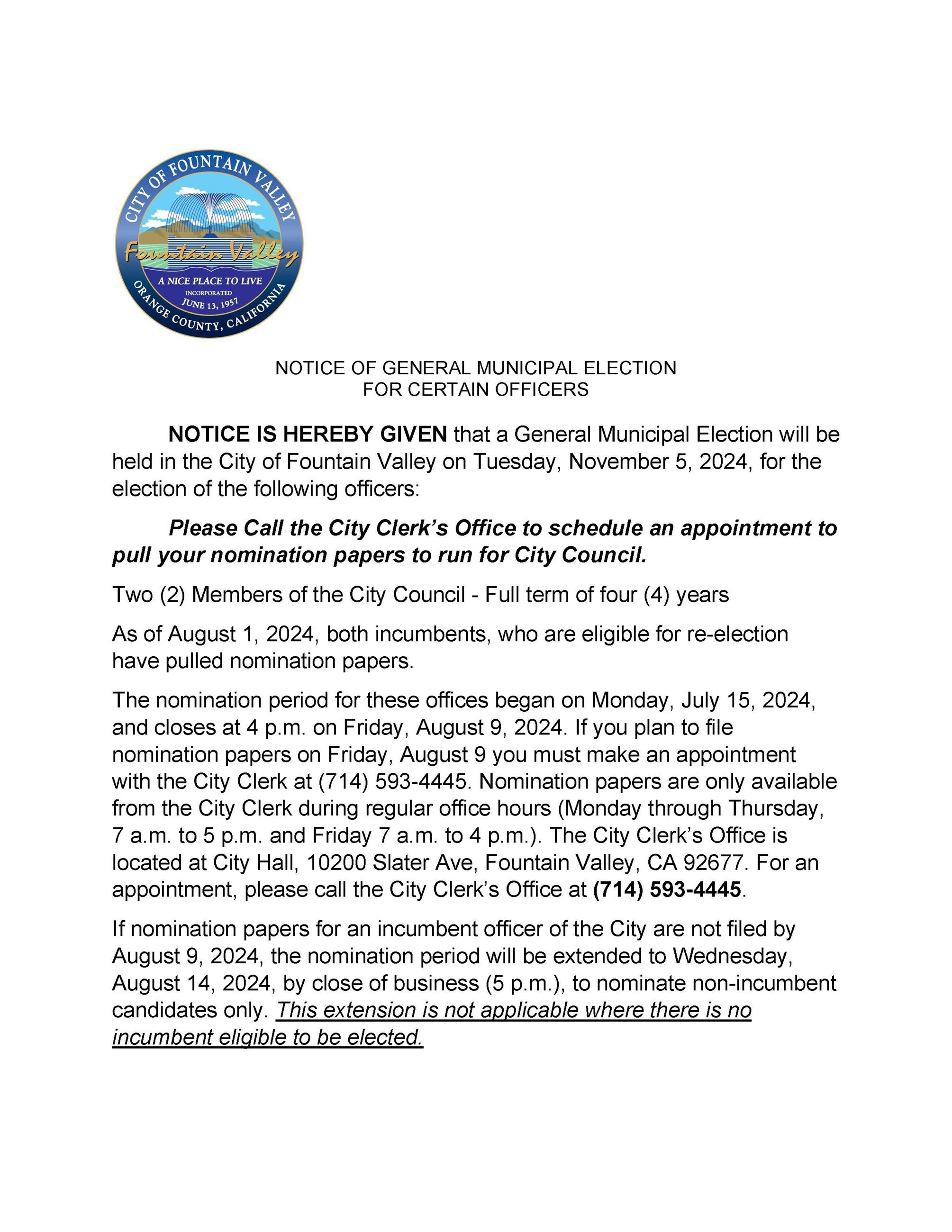 Election Notice for Website