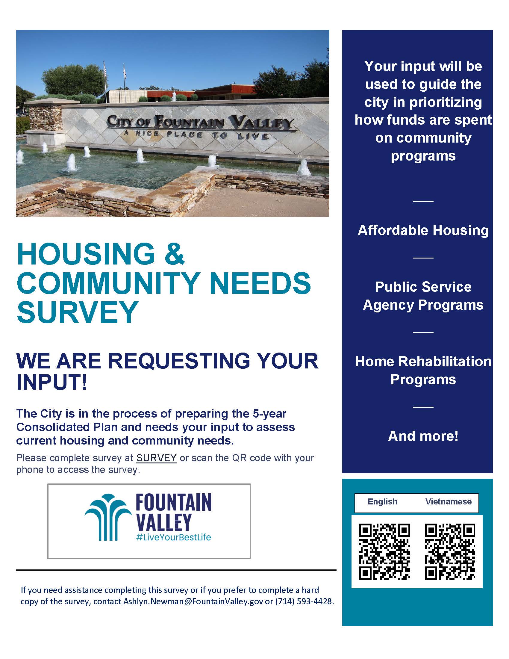 HCD Survey Flyer Eng.Viet