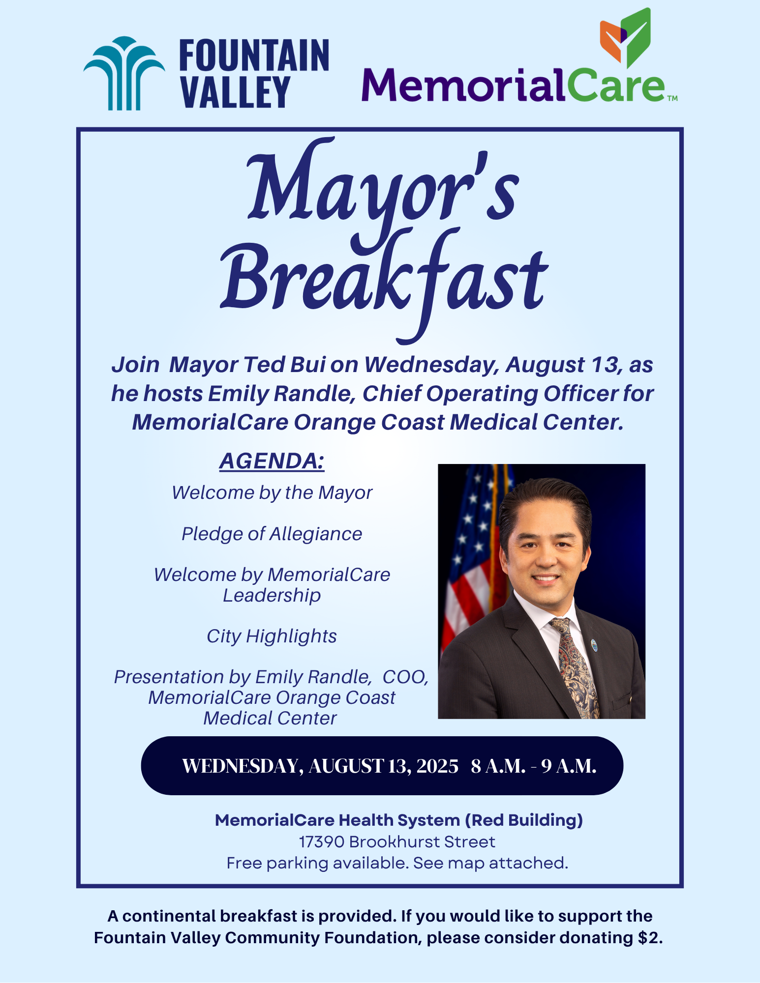 Aug. 2025 Mayors Breakfast 