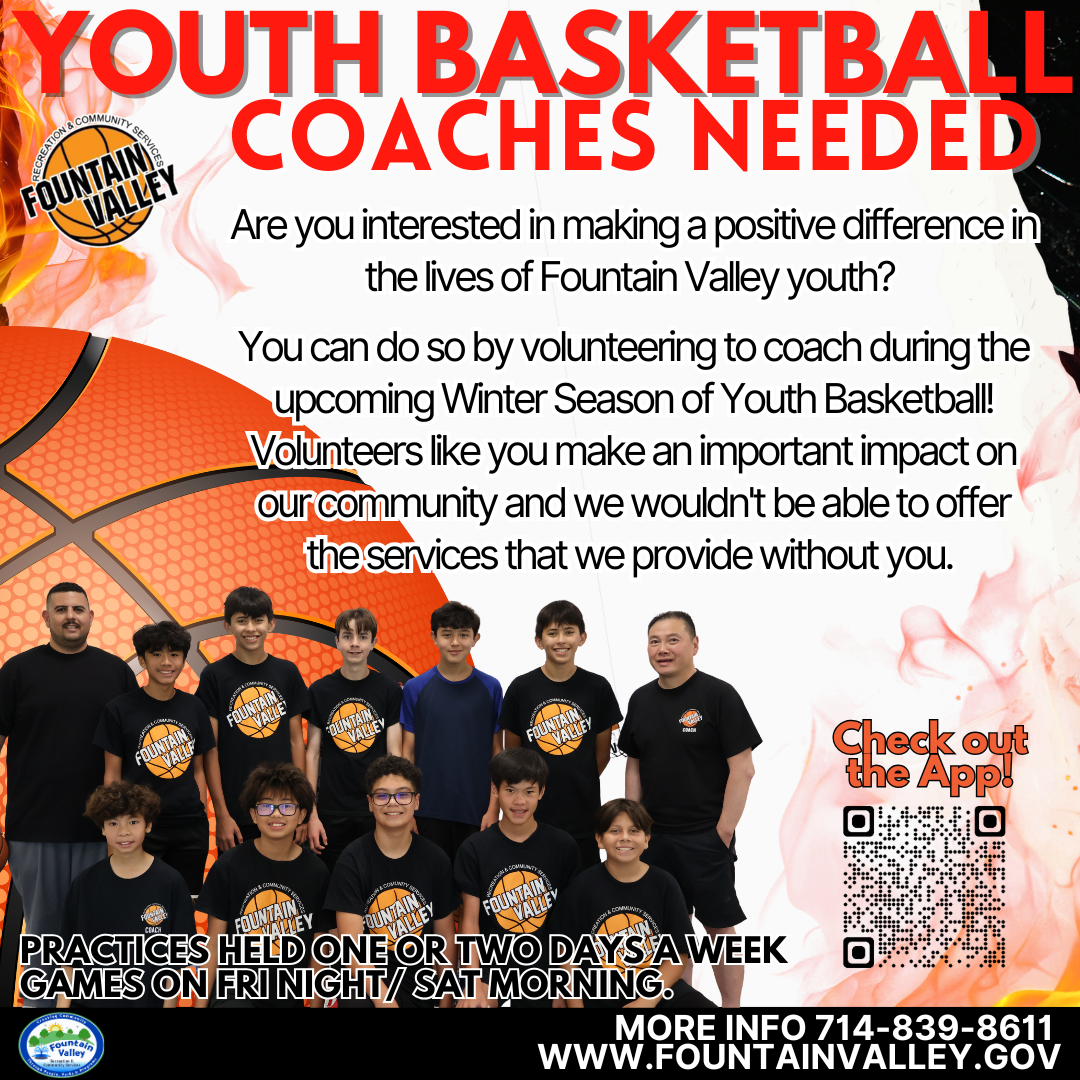 Winter 2026 Youth Basketball Registration | Volunteer Coach Application 