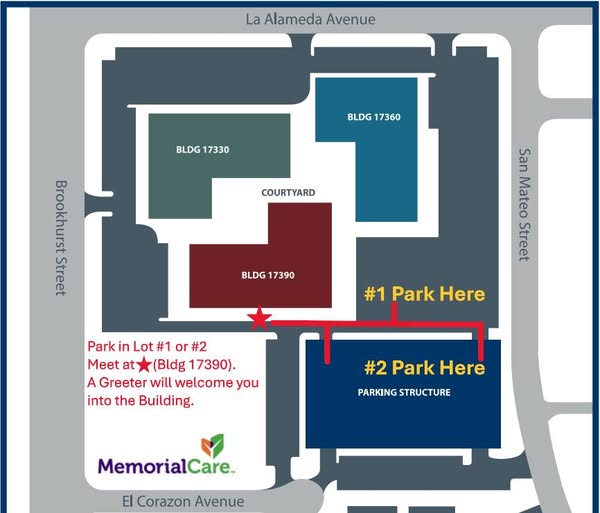 MemorialCare Map
