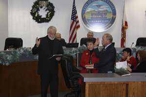 Council Member Steve Nagel Sworn In