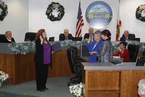 Council Member Cheryl Brothers Sworn In