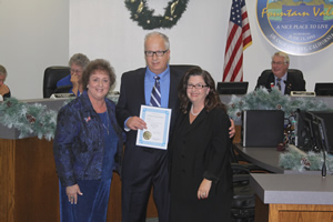 Mayor Mark McCurdy Sworn In