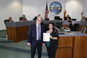 Mayor Honors Donate Life Ambassador