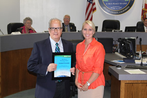 Mayor Receives Energy Partnership Award