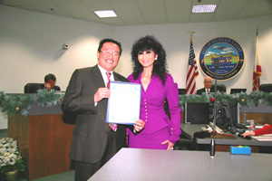 Mayor Vo Sworn In With Wife